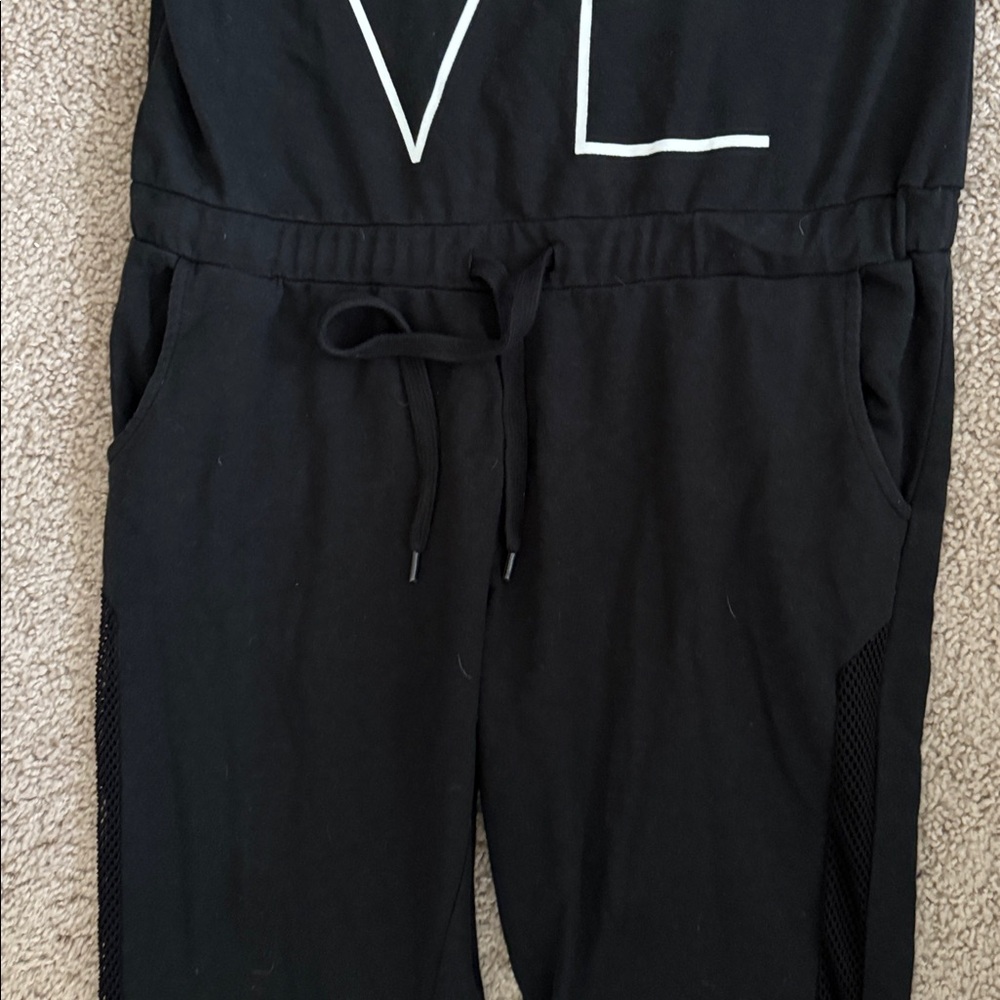 Material Girl Black Activewear Romper - Picture 4 of 5